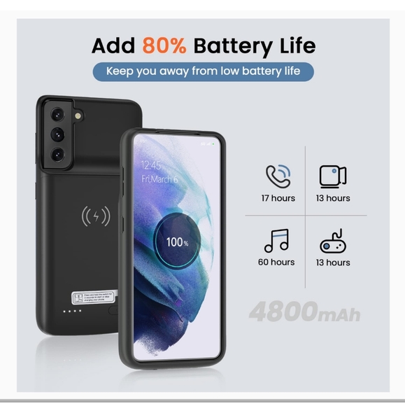 Samsung Galaxy S21 Ultra Charging Phone Case New In Box XDL-200W - Picture 3 of 16